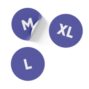 Stickers rond 3cm